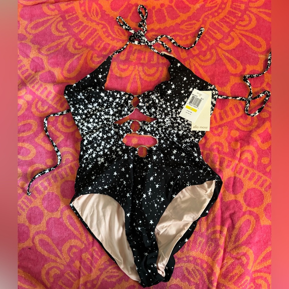 Ella Moss Star Girl Halter One Piece